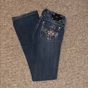 Miss me boot cuts jeans